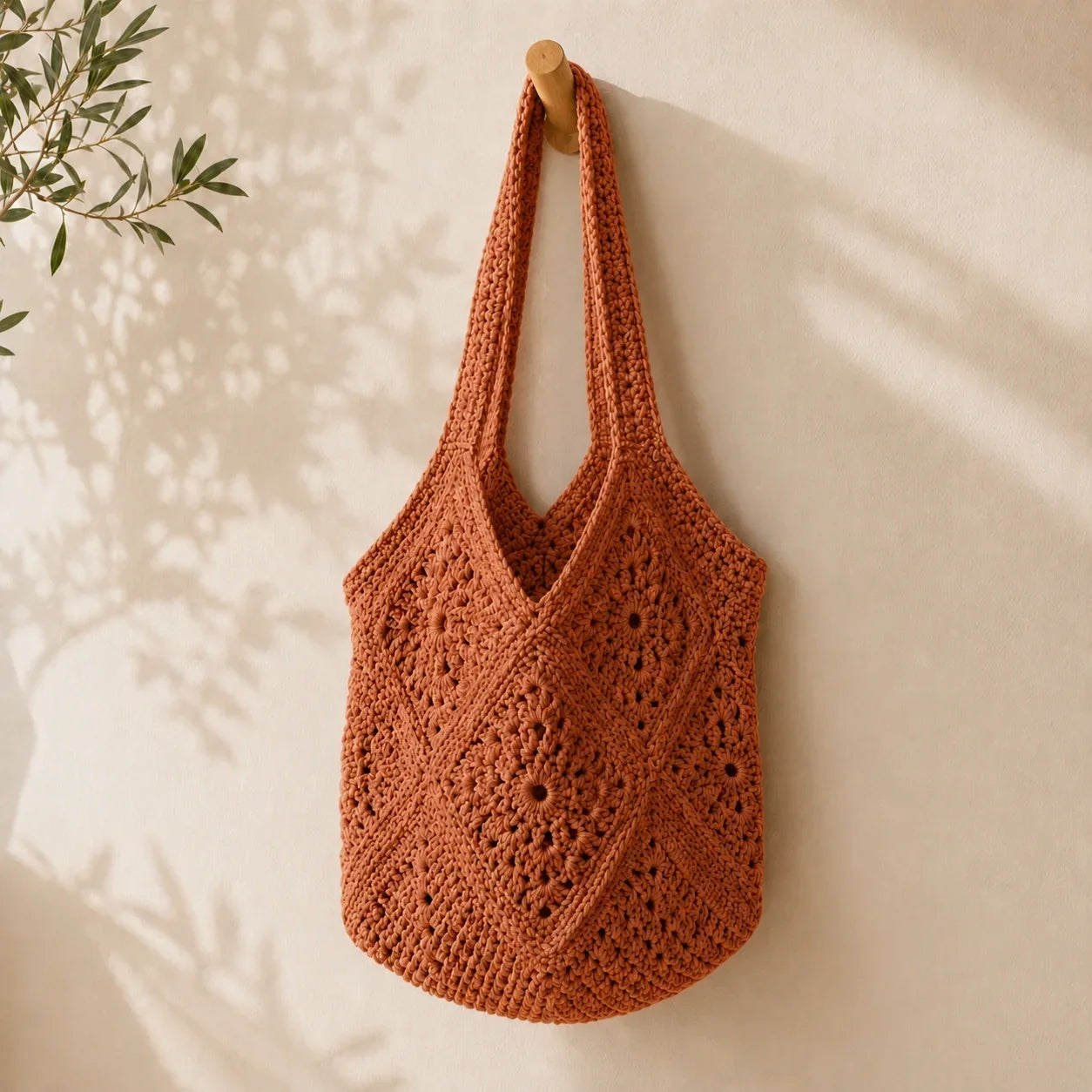 Lunar Granny Square Crochet Bag Pattern