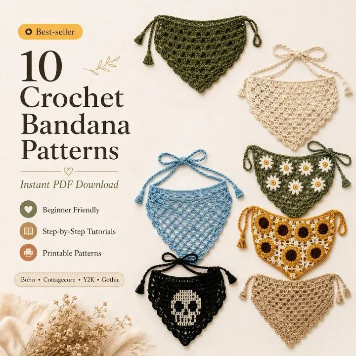 Top 10 Crochet Bandana Patterns